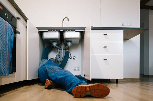 Professional Drain Cleaning technician working in Bullock, NC